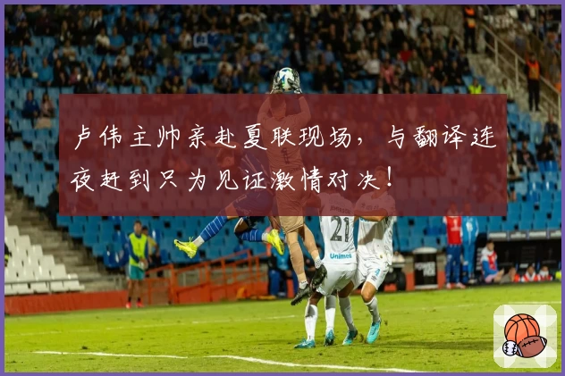 卢伟主帅亲赴夏联现场，与翻译连夜赶到只为见证激情对决！
